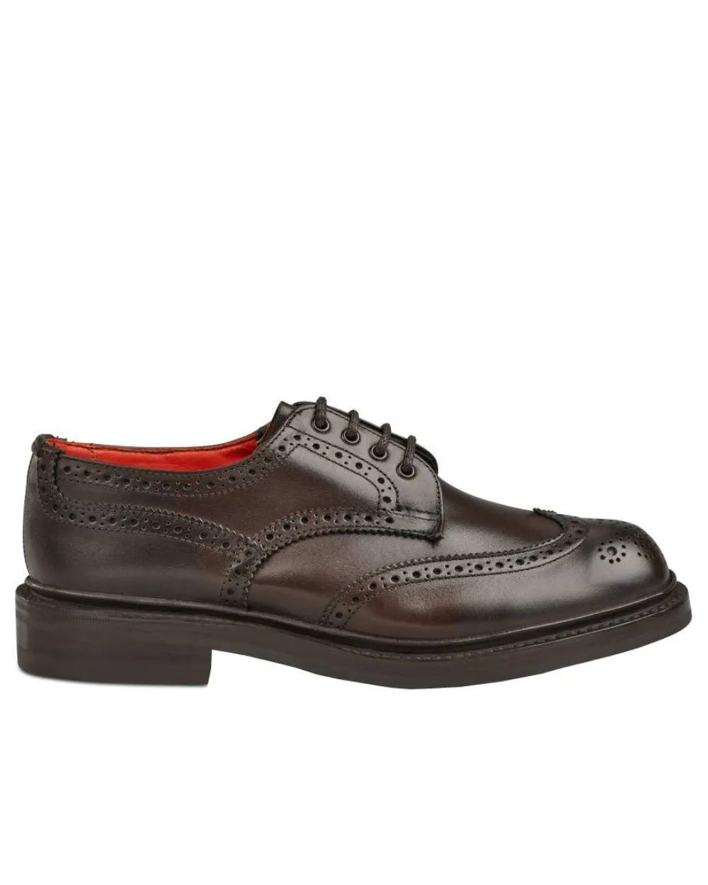 Trickers Anne Leather Sole Brogue Country Shoe