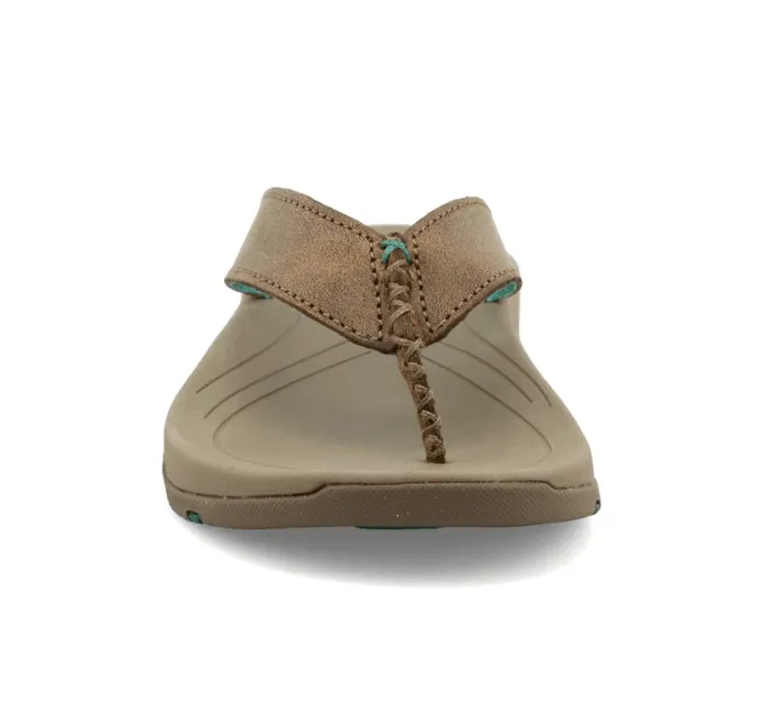 Twisted X Women's Bomber Sandal Flip Flop WSD0005
