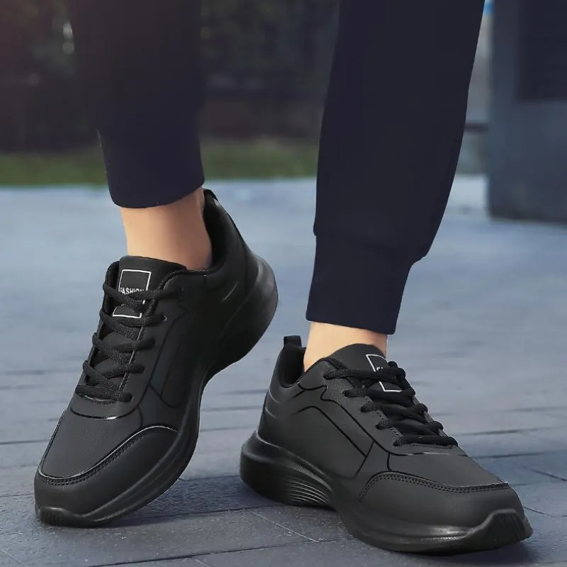Ultra-light leather-resistant dirt-resistant and non-slip casual sneakers
