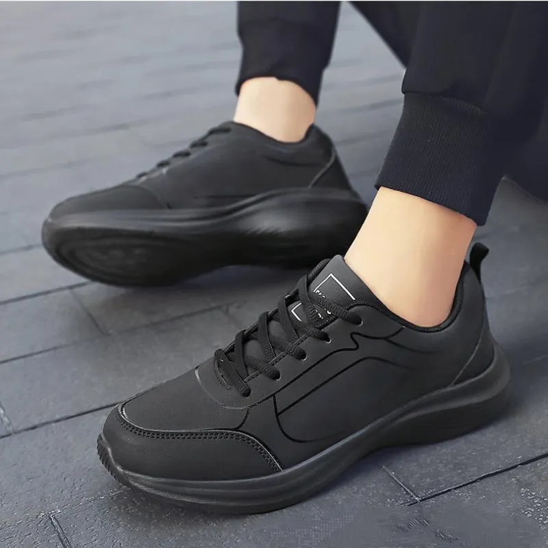 Ultra-light leather-resistant dirt-resistant and non-slip casual sneakers