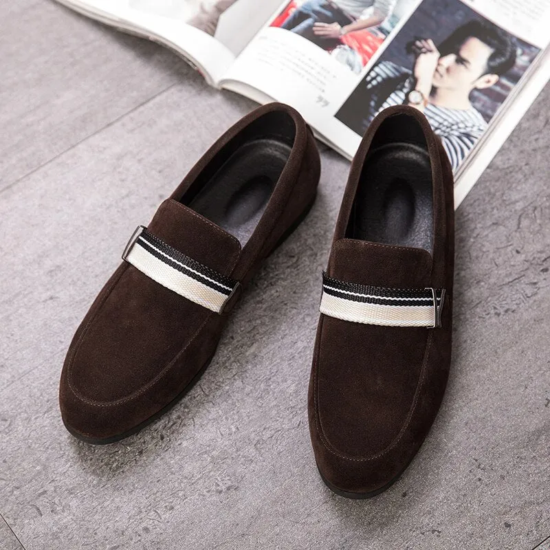 West Louis American Style Suede Trendy Loafers