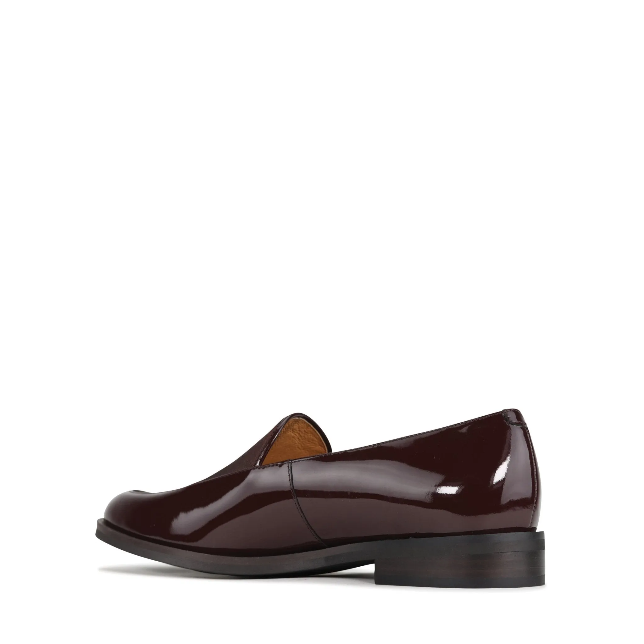 ZADA LEATHER SHINY LOAFERS
