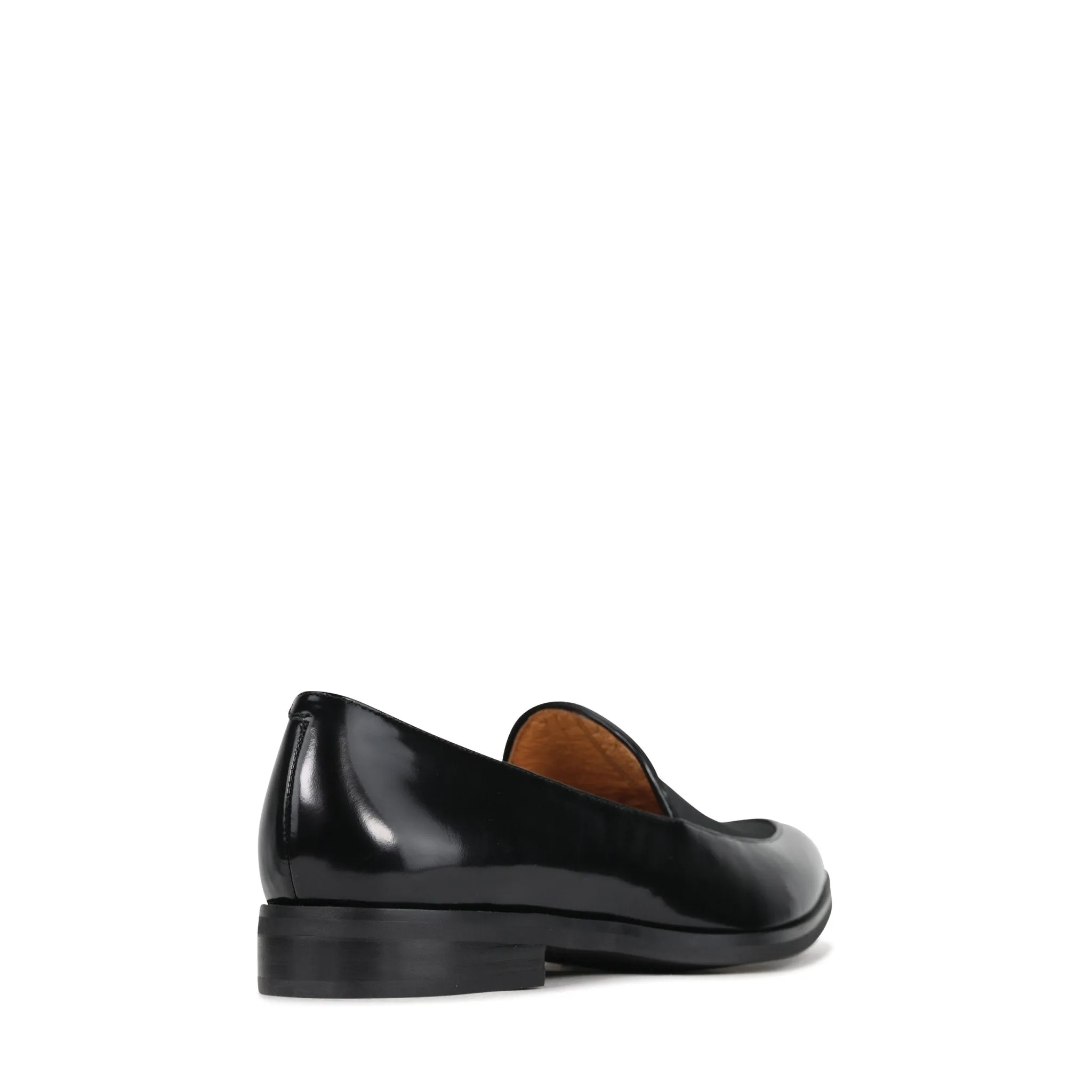 ZADA LEATHER SHINY LOAFERS