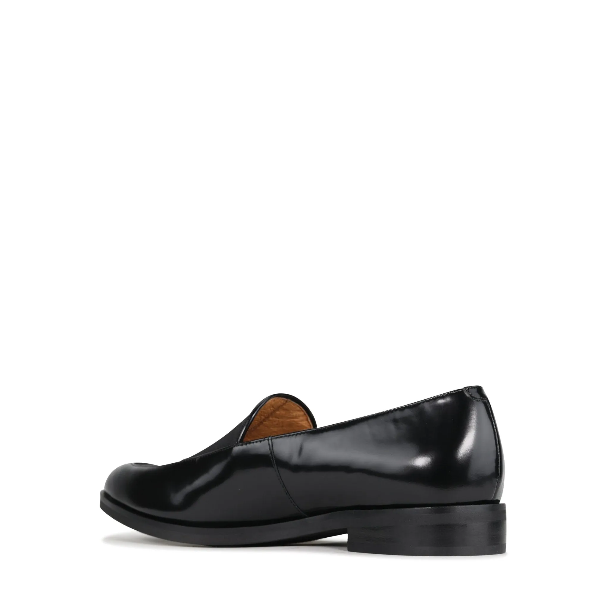 ZADA LEATHER SHINY LOAFERS