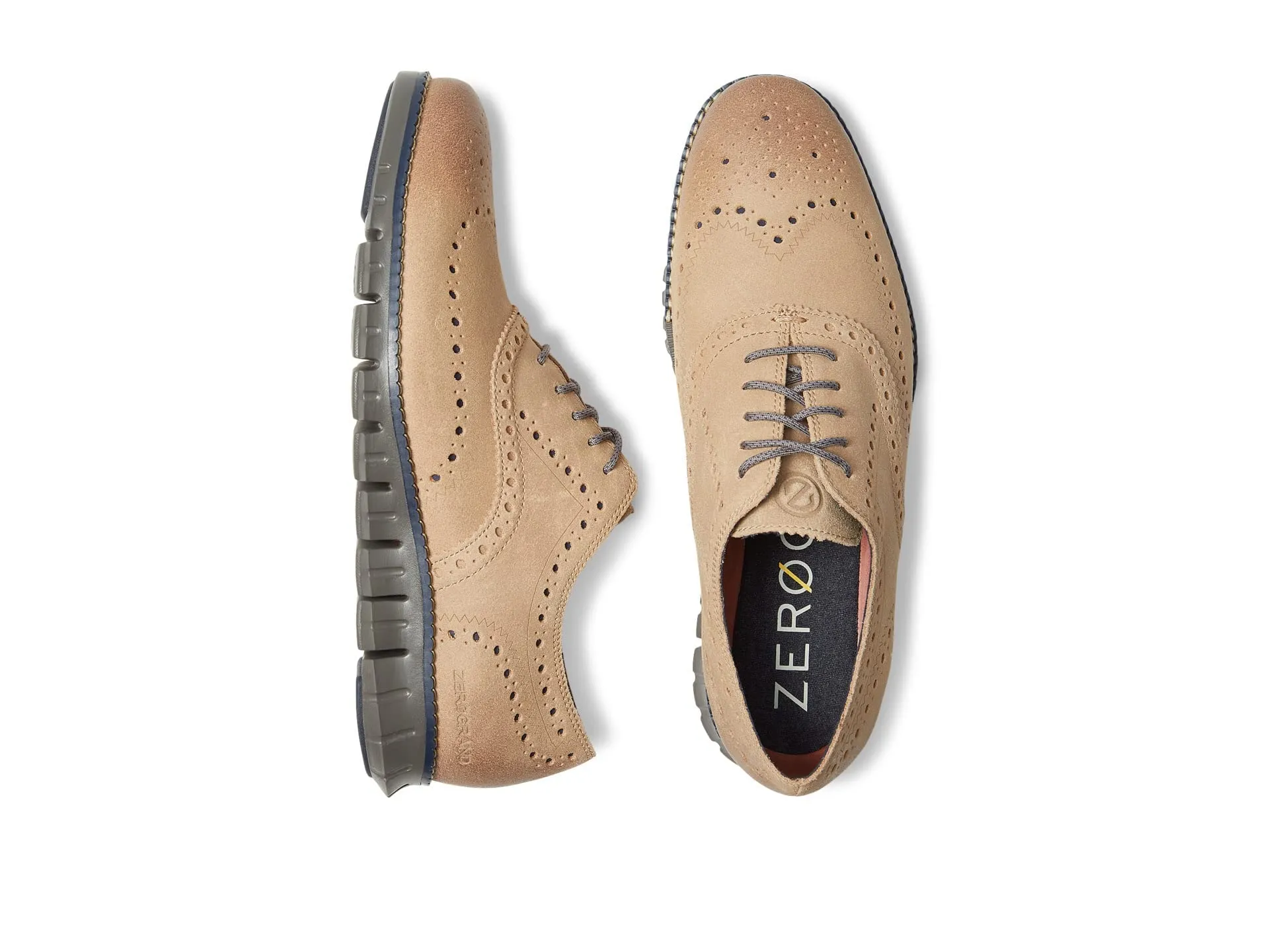ZeroGrand Wingtip Oxford Seasonal Colors- Men's